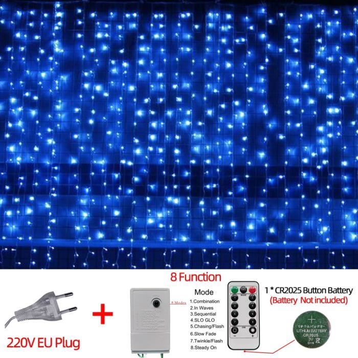 4x Lampes LED Bleues étanches IP68 Pour Bateau - 3W, 12V, Universelles