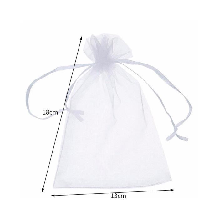 Lot De 100 Filets De Protection Pour Fruits De Jardin - Taille 18x20cm, En Tissu Non Tissé Réutilisable, Contre Oiseaux Et Gel - 8