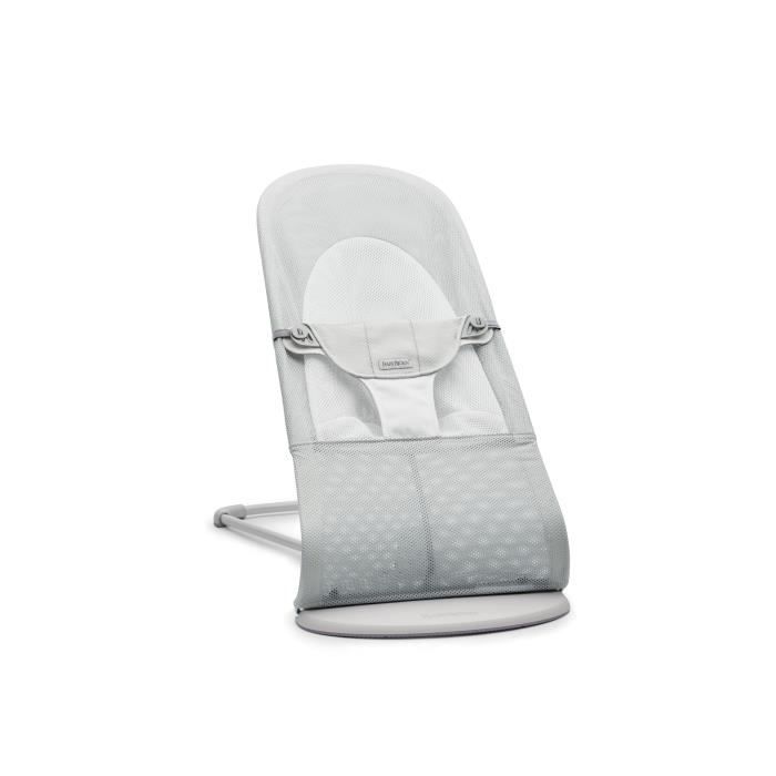 Transat Balance Soft - BABYBJORN - Cadre Gris Clair - 2 positions - Pliable