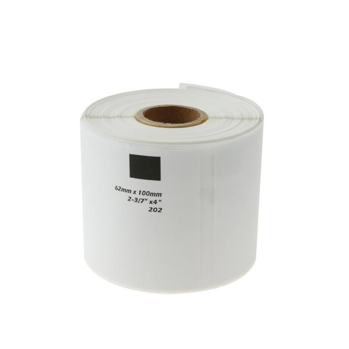 BETCKEY 10 Rouleaux DK-11202 Étiquettes Transport 62mm X 100mm - 3000 Étiquettes Brother QL