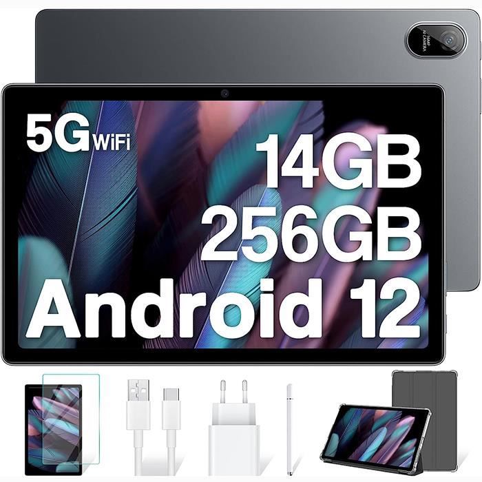 Tablette Tactile BLACKVIEW Tab 11 Wifi 10.36 pouces 14Go RAM 256Go ROM Android 12 – Gris