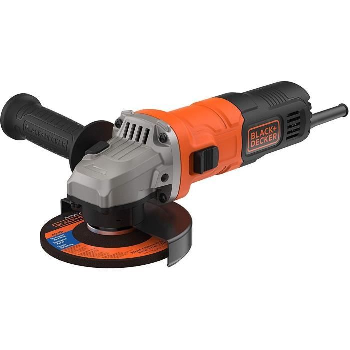 Meuleuse dangle filaire - BLACK+DECKER - BEG010-QS - 710W - 115mm