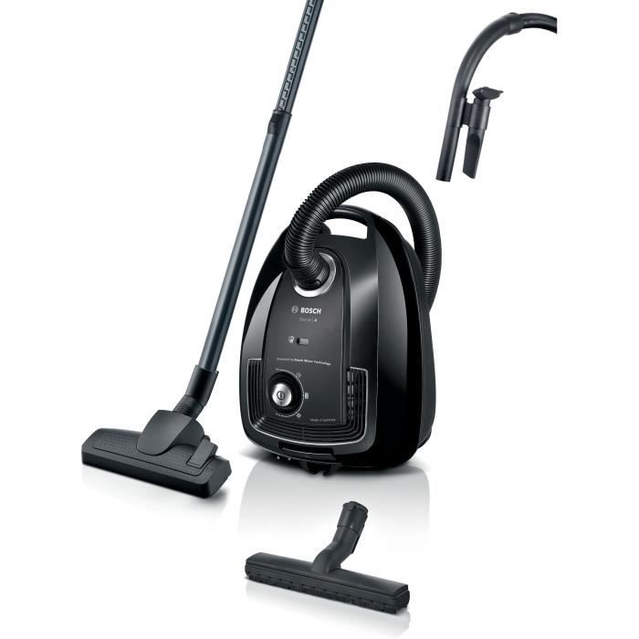 BOSCH GL38 Noir - Aspirateur Traineau Sac - 600 W - 79 dB - (h)epa