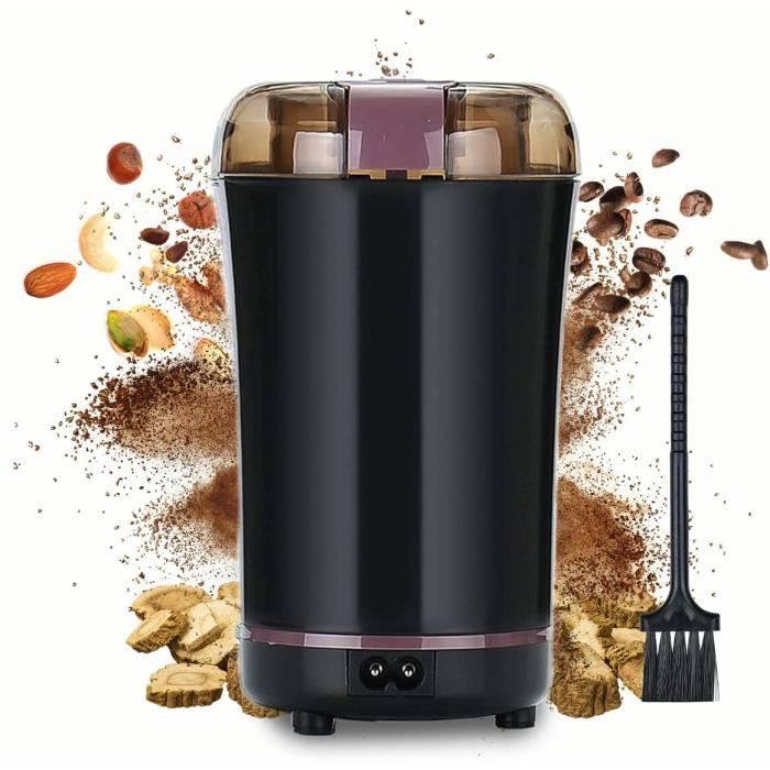 Moulin à café électrique - Capacité : 50 g - Pour grains de café