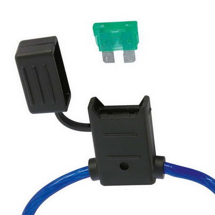 Jeu d'adaptateurs TAP de fusible de voiture Add-a-circuit, lame de fusible  de voiture 15A et porte-fusible TAP (Micro Mini) 