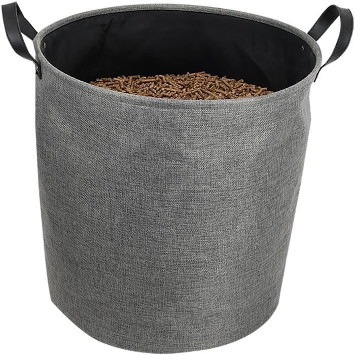 Sac à granulés en tissu EDA Jura Montania 60 Capacité 30 kg Ø 44 X H.45 cm
