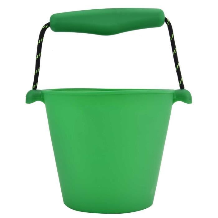 Seau Pliable 3 Litres - Bleu - Pour Enfants, Nettoyage, Camping - Pratique Et étanche