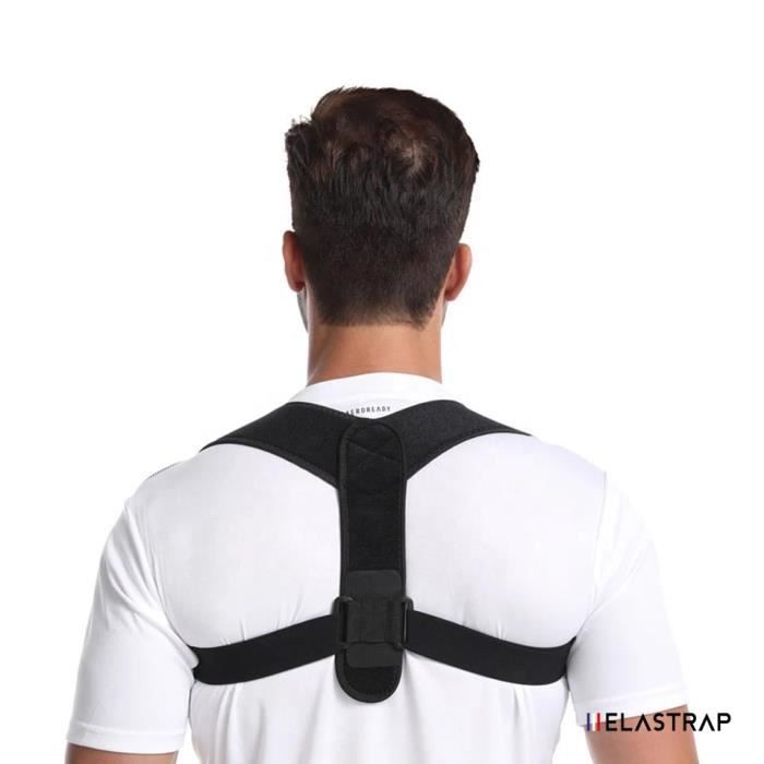 Correcteur De Posture Dos Redresse Dos Homme Et Femme Ceinture Dorsale R glable Maintien Dos Droit Soutien La Colonne Vertebrale