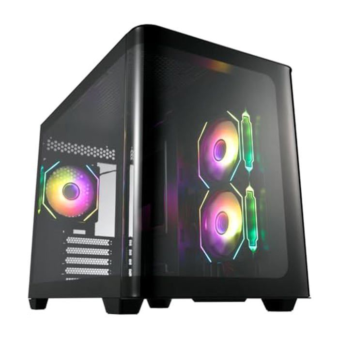 Boîtier Mini Tour FSP GEH Mini S380 BA Micro ATXMini ITX Circulation dair optimisée - vue 2