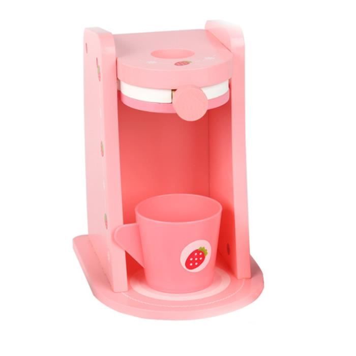 Machine à Café Jouet Pour Enfants - Lumineuse Et Sonore Avec Capsules Factices - Jeu D'imitation Dès 3 Ans