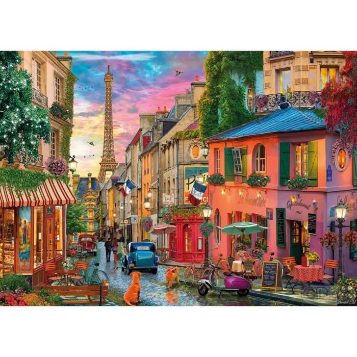Puzzle Paris en peinture - 1000 pièces