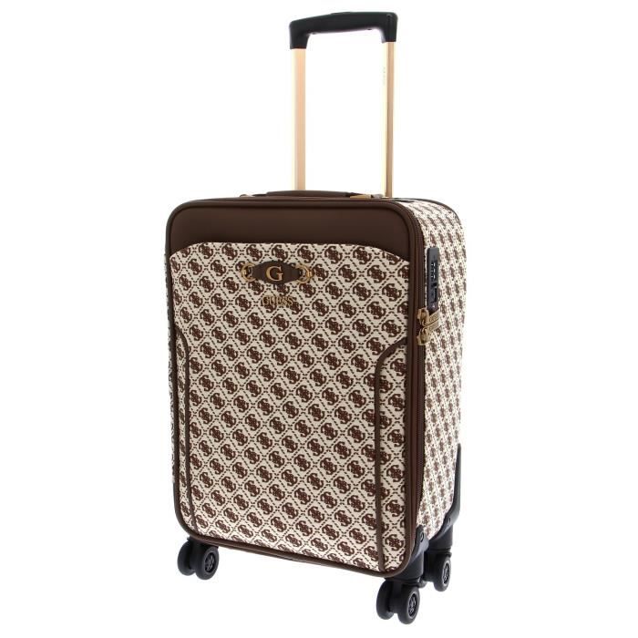 GUESS Izzy 18 IN 8-WHEELER S Brown Logo [229714] - valise valise ou bagage vendu seul