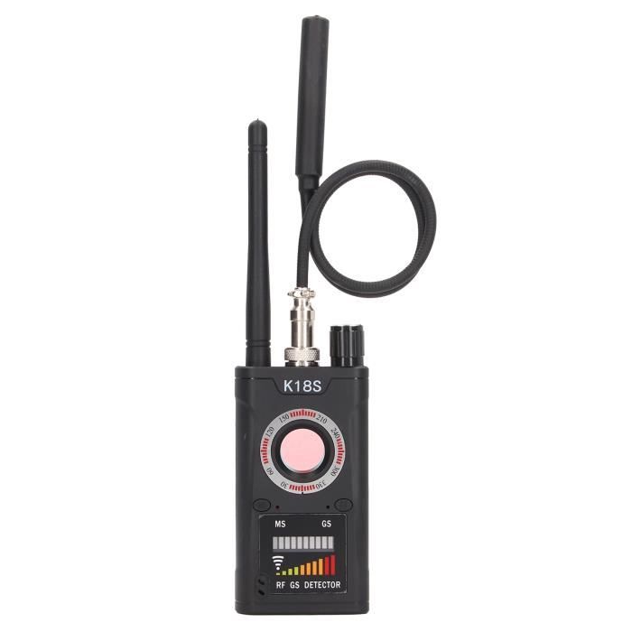 Détecteur De Caméra Espion Portable - 5 Niveaux De Sensibilité - 25h D'Autonomie - Anti-Espionnage Maison, Bureau, Voyage