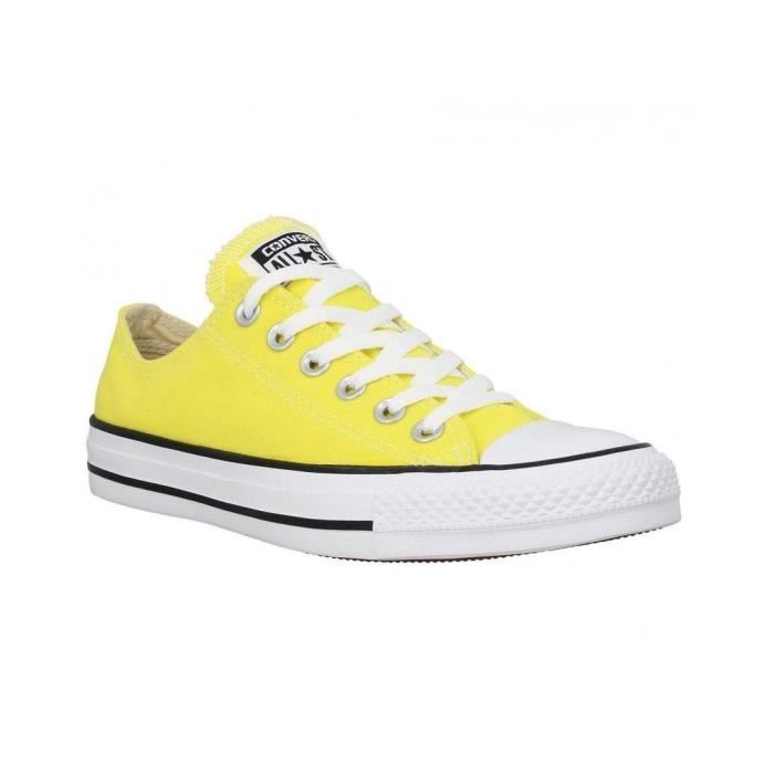 converse basse jaune