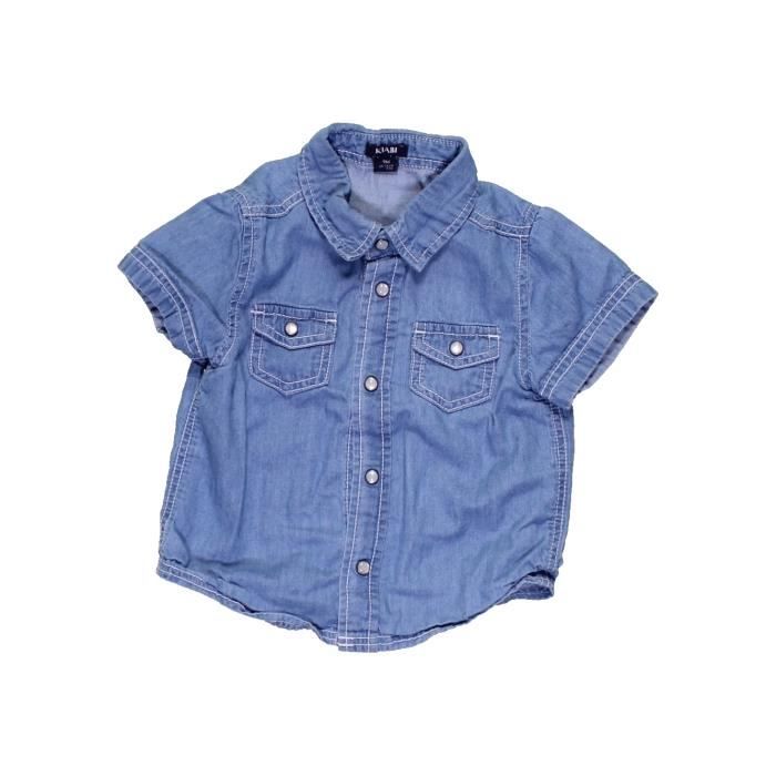 Chemise Manches Courtes Bebe Garcon Kiabi 9 Mois Bleu Ete Vetement Bebe Bleu Bleu Cdiscount Pret A Porter Chemise Manches Courtes Bebe Garcon Kiabi 9 Mois Bleu Ete Vetement Bebe Bleu Bleu Cdiscount Pret A Porter