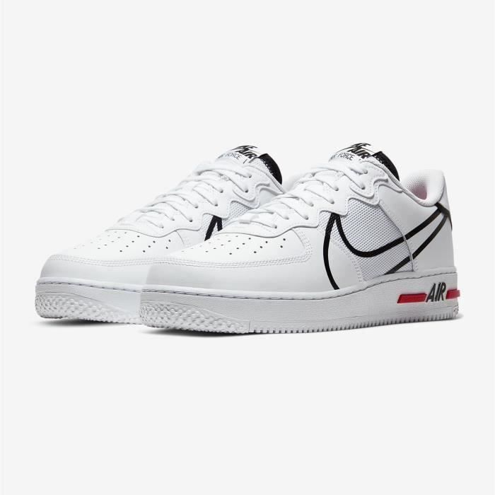 Basket Nike Air Force 1 React Chaussures Baskets Airforce One pour ...