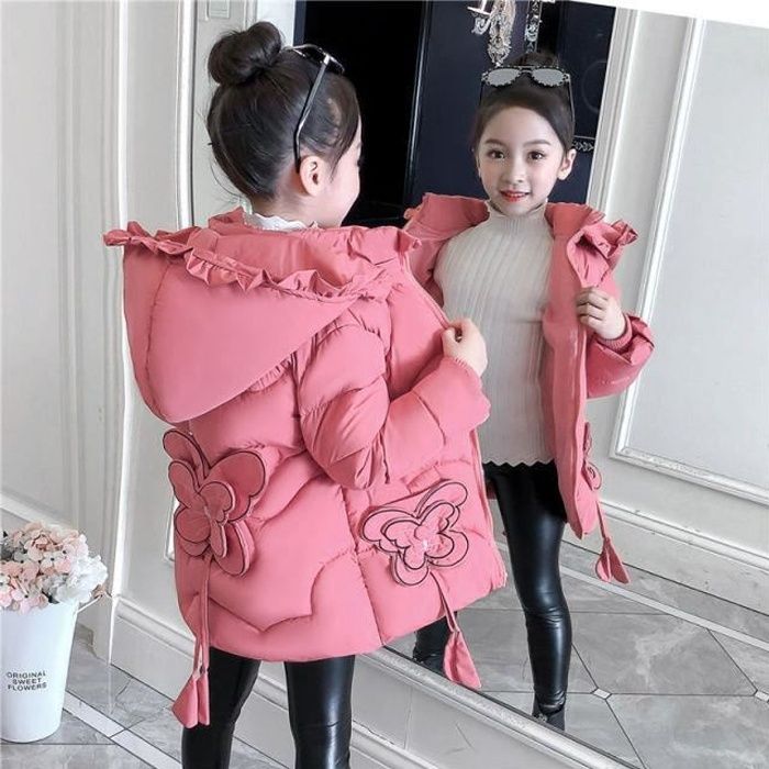 Pink Veste Longue Et V tements D ext rieur Pour Filles De 6 14