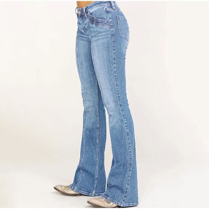 Jeans longs femmes - en Vintage Y2k - FR53AMC