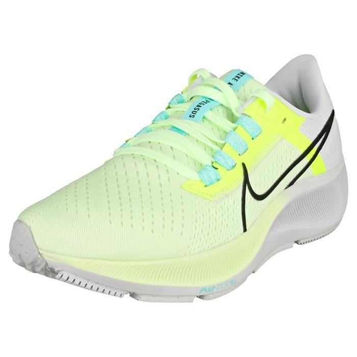 Nike Baskets Nike AIR ZOOM PEGASUS 38 CW7358-700 - Femme - Vert Blanc Noir - 41 EU