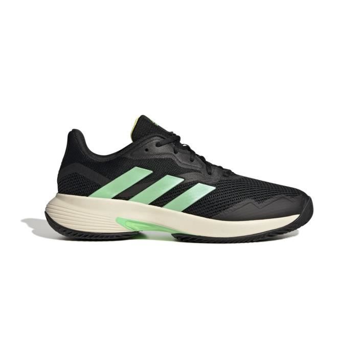 Chaussures de tennis & padel ADIDAS ADIDAS Court Jam - Black / Green / Yellow Homme