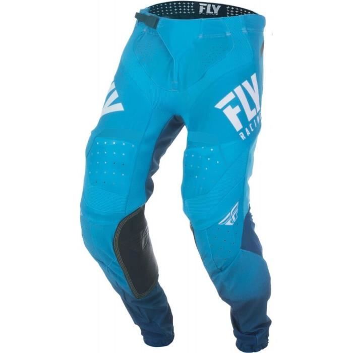 Pantalon Fly Racing Lite Hydrogene 2019 HP - bleu/blanc - L - Cdiscount ...
