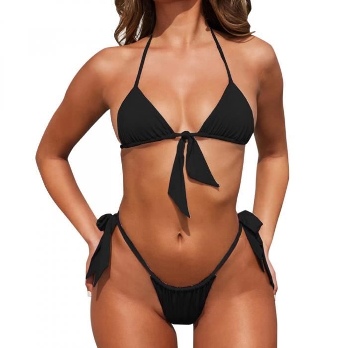 Maillot De Bain Deux Pièces Femme 2025 à Volants Et épaules Dénudées - Coupe Couvrante Et élégante - Idéal Piscine, Plage, Vacances