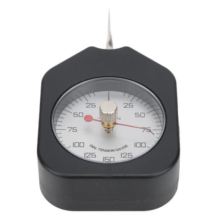 Jauge De Force Numérique 1000cN - Mesure Tension Fil, Câble, Textile, Fibres | Précision 2.5%, Mémoire 41 Données, USB