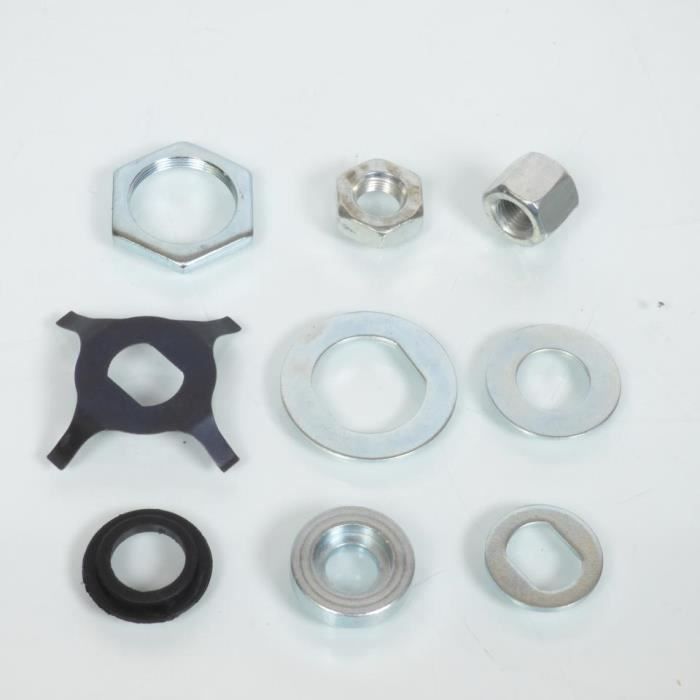 Kit Carter Moteur Carenzi Racing Aluminium - Compatible Mobylette Peugeot 50 103 SPX - Inclut Joints, Pipes, Vis - Diamètre Jupe 51 Mm - 3