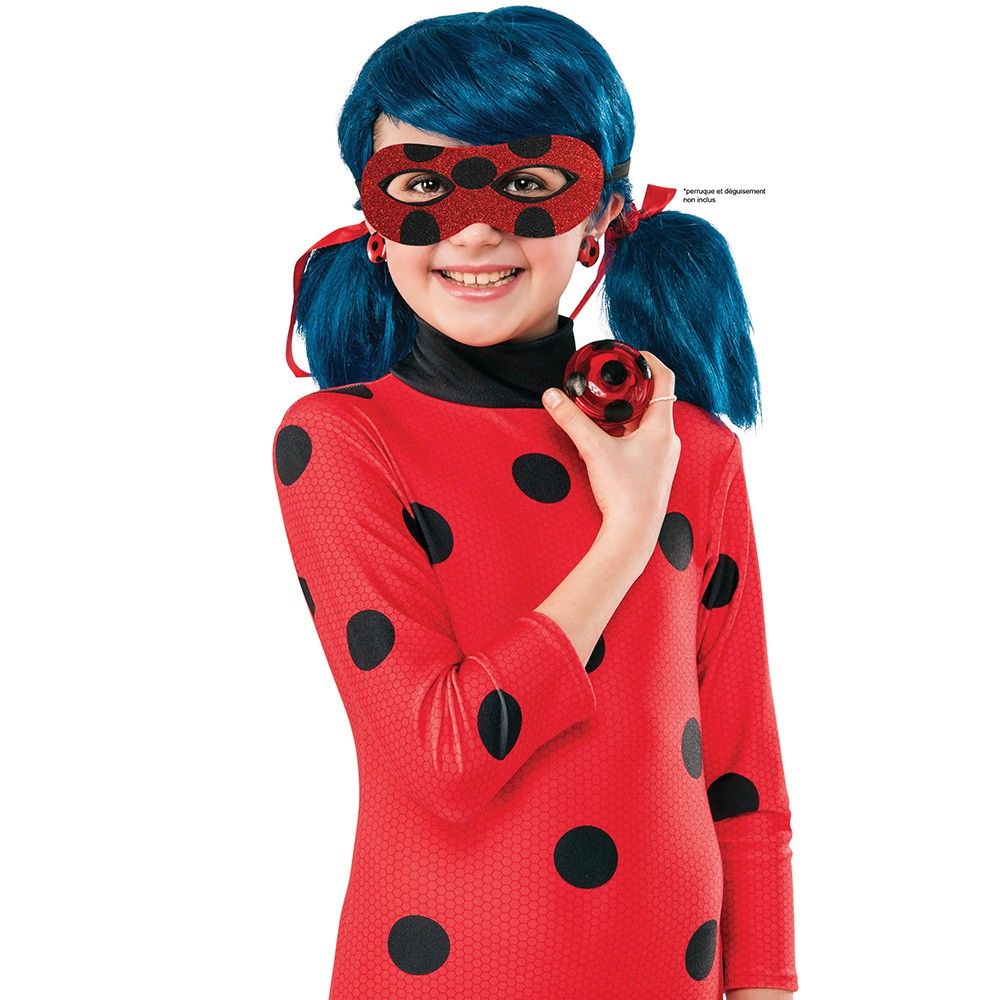 Déguisement enfant Ladybug - Miraculous (2 pièces) rouge