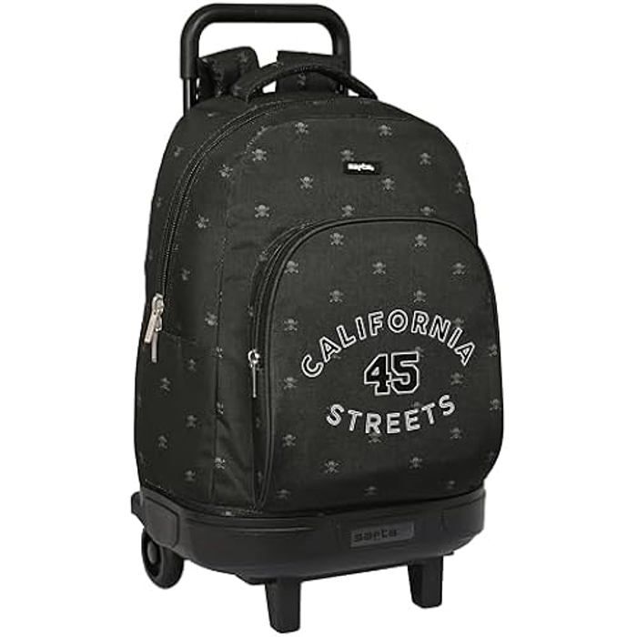 Safta Sac À Dos Blackfit8 Logos Retro Bleu | Kidinn