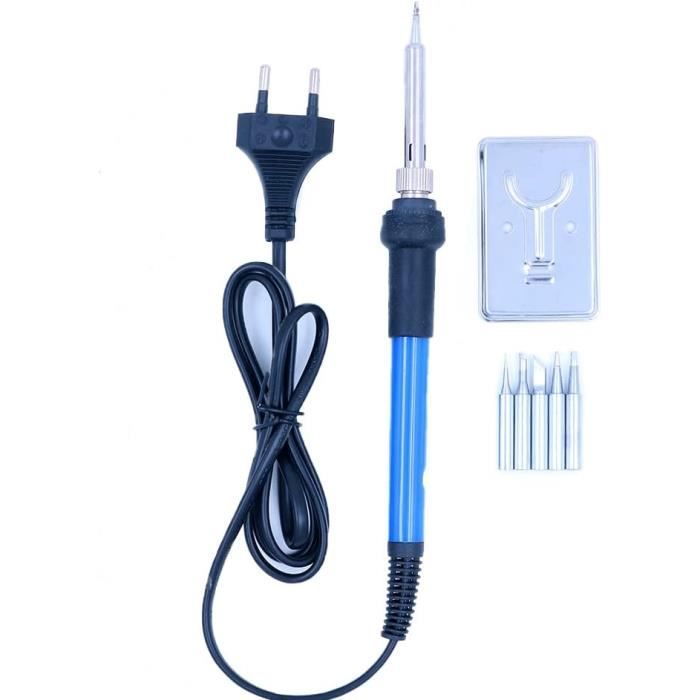 Kit Fer à Souder 60W Avec Station - Stylo Chauffant Pour électronique - Neuf