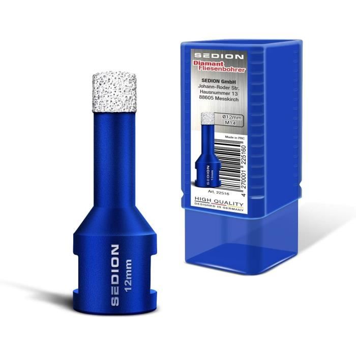 Mèche à Carrelage M14 Fraise Diamantée Ensemble En Bosch L