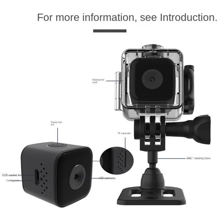 Test de la mini caméra sport 4K Baobylon : performance et aventure
