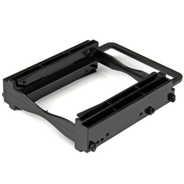 StarTech.com Support de montage - STARTECH - 2 disques durs 2 5 - Installation sans outil - Compatible 3 5