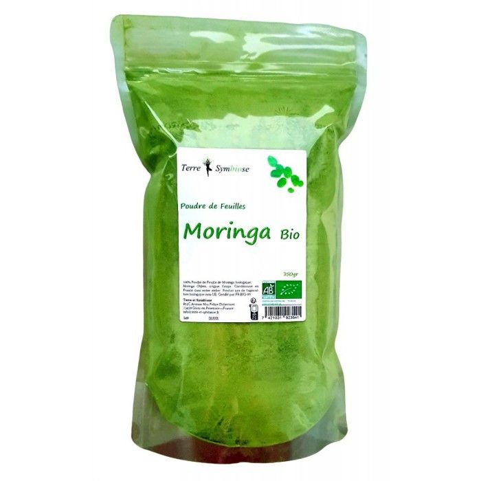 Poudre De Moringa Bio 1kg - Vegan, Antioxydant, Fabriqué En France