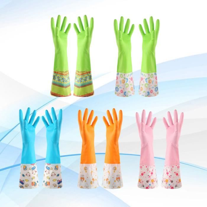 Lot De 2 Gants De Nettoyage Sabco, Doux Et Absorbants Pour La Cuisine