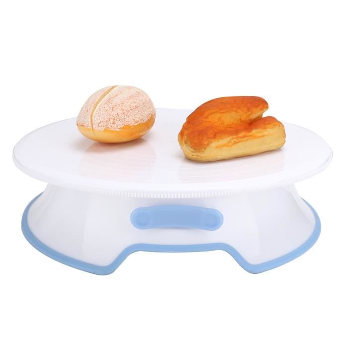 Plateau Tournant 360° - Diamètre 25 Cm (10"), Capacité 50 Kg - Pour écran, Plantes, Objets Décoratifs