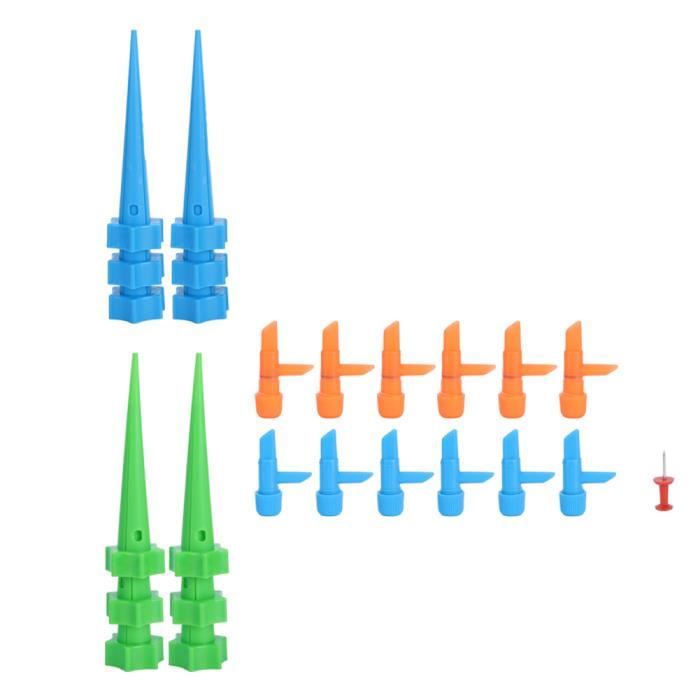 12 Pcs Arrosage Goutte à Goutte Automatique Pour Plantes - Avec Vannes Réglables, Idéal Jardin Et Maison