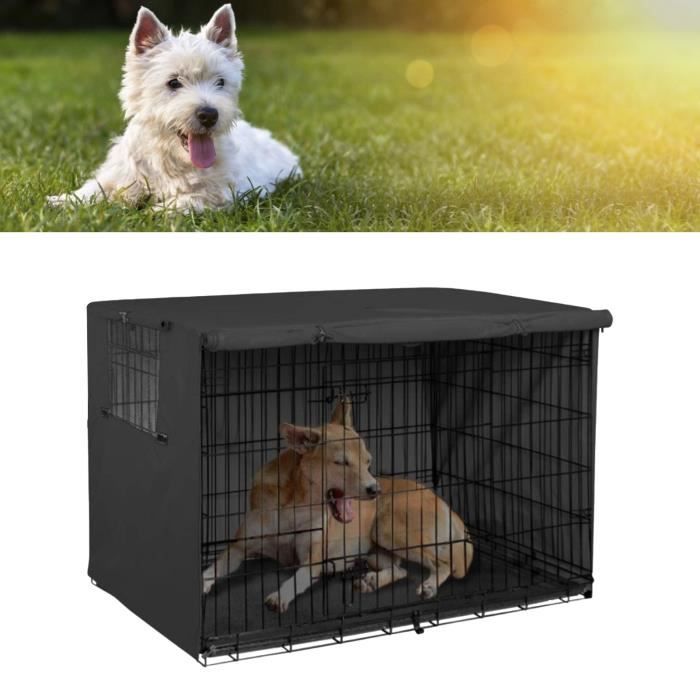 Meilleurs prix pour VGEBY Housse cage chien étanche 109x76x74cm poussière