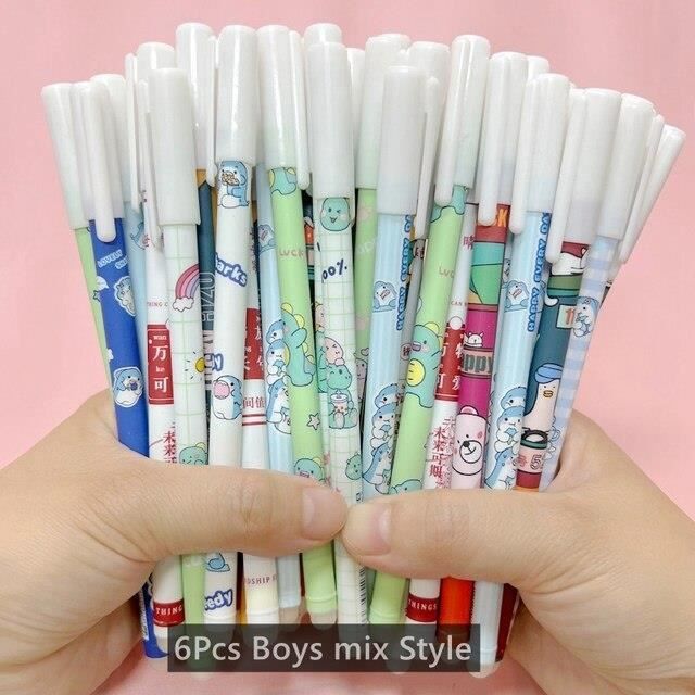 12 Stylos Gel Effaçables Stray Kids SKZOO – 6 Designs Différents, Pointe 0,5 Mm, Cadeau Pour Fans De K-Pop - 10