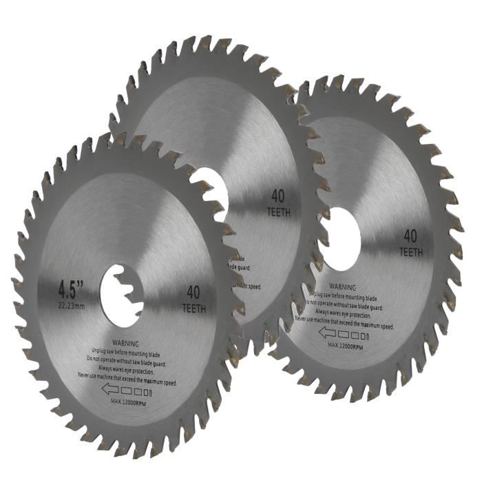 Lame Scie Circulaire 185 X 20 Mm 40 Dents TCT - Coupe Bois Précise Et Durable