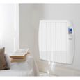 TAURUS Radiateur électrique à inertie sèche 900W Ecran LCD Thermostat réglable 8 Blanc-1