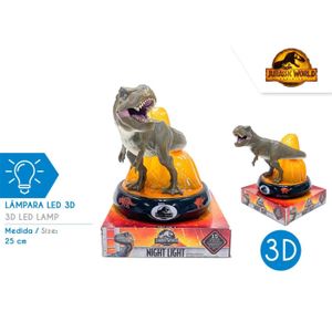 Lampe à poser Erik Lampe - Jurassic Park - Lampe Décorative Ambre