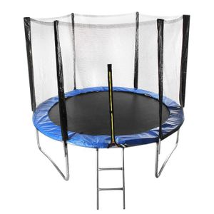 XUDREZ Trampoline dext/érieur avec filet de 1,5 m pour enfants tapis de saut rond pour trampoline dint/érieur et dext/érieur charge maximale 200 kg