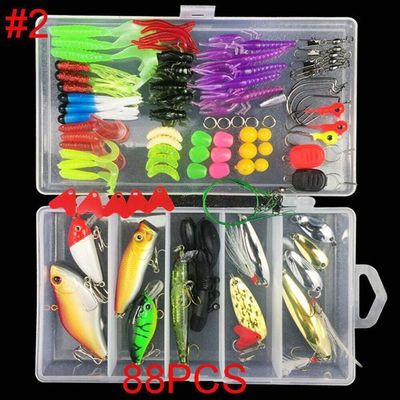 Lot De Leurres De Pêche Légers Multicolores - 6 Leurres, 70mm, Pour Eau Salée Ou Douce