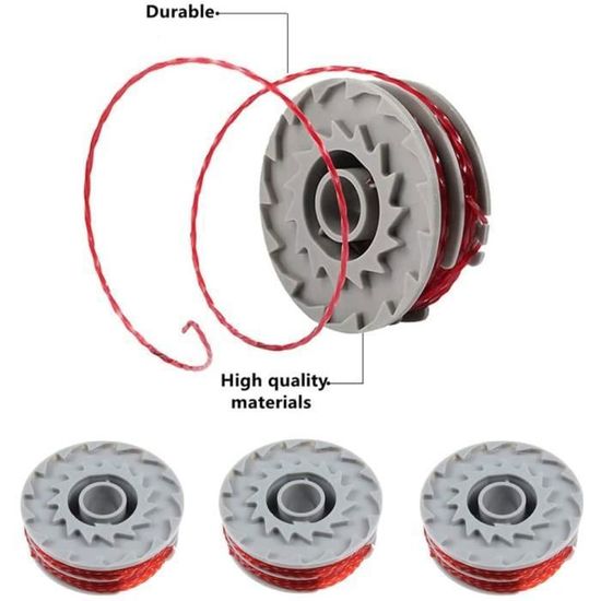Bobine Di Ricambio Per Tagliaerba Flymo - 4 Pezzi Con Cappuccio FLY021