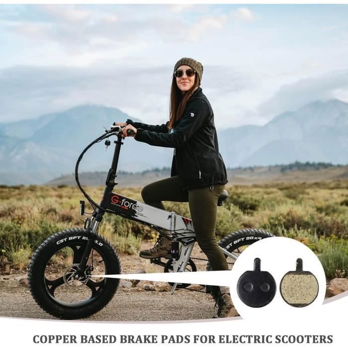 Jeu De 4 Plaquettes De Frein Semi-Métal Pour Trottinette Électrique - Haute Performance
