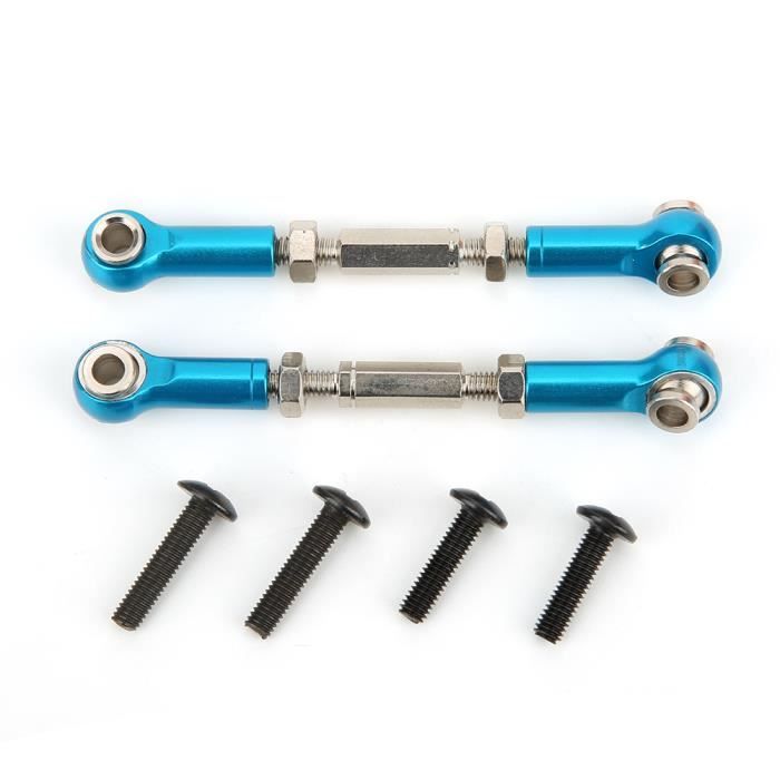 TYCIONG Bras de Suspension Arrière de Direction, Biellette de Direction Durable pour Camion de Course JLB 1/10, Réduit Les Vibrations et Les Chocs, Installation Facile pour Les Amateurs de RC (Or TYCIONG Bras de Suspension Arrière de Direction, Biellette de Direction Durable pour Camion de Course JLB 1/10, Réduit Les Vibrations et Les Chocs, Installation Facile pour Les Amateurs de RC (Or