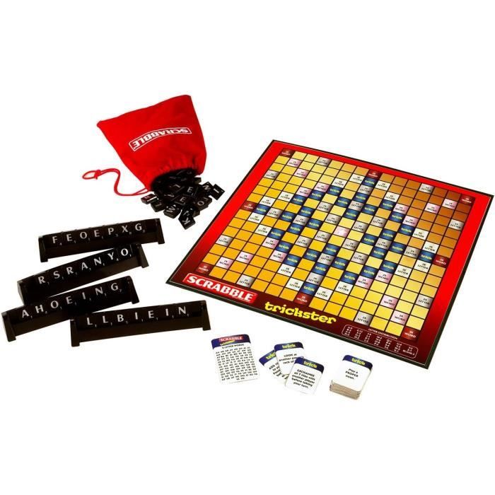 Mattel Games Scrabble Classique, Jeu De Société De Mots Croisés