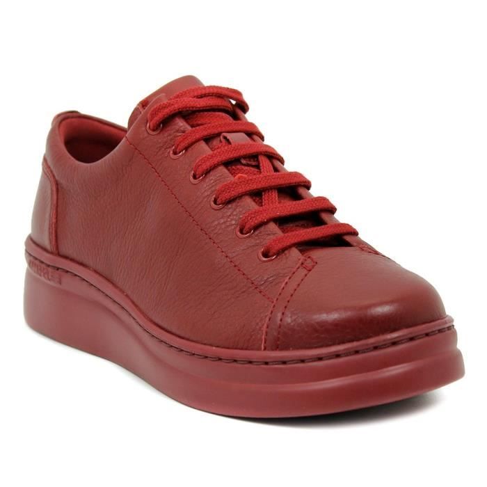 Chaussures casual Femme CAMPER Runner Up Rouge Lacets Plateau Rojo Cdiscount Chaussures